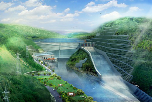 农安老挝南塔河1号水电站项目